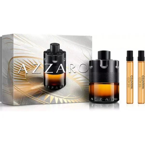 Azzaro Azzaro The Most Wanted Parfum Coffret -100ml  2×10ml Sprays Men