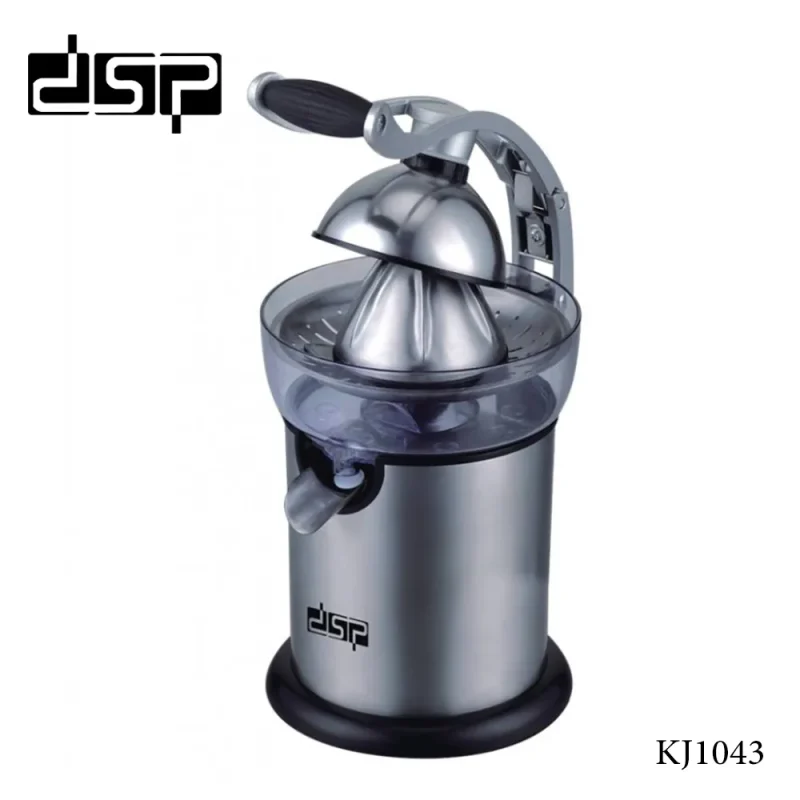 DSP DSP KJ1043 Metal Citrus Juicer 130W Professional Stainless Steel Press Juicer Juicers