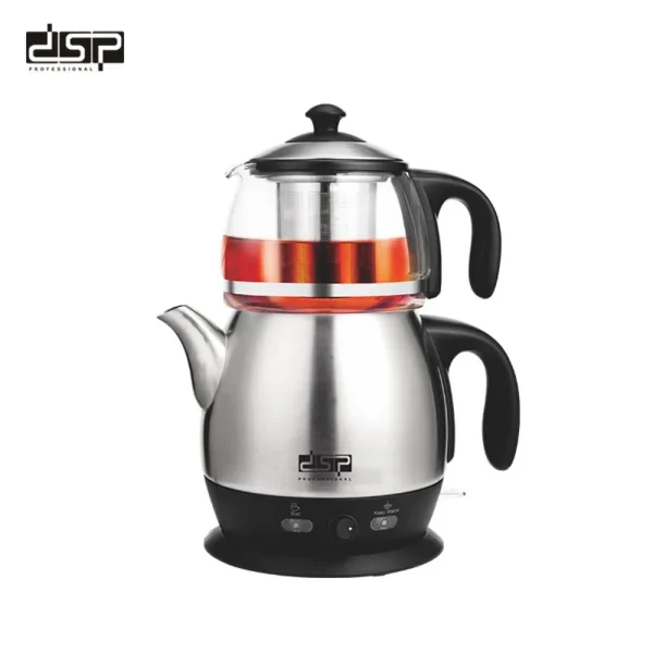 DSP DSP KK1145 Electric Kettle and Tea Maker 2200W | Dual-Function Brewing System Kettles