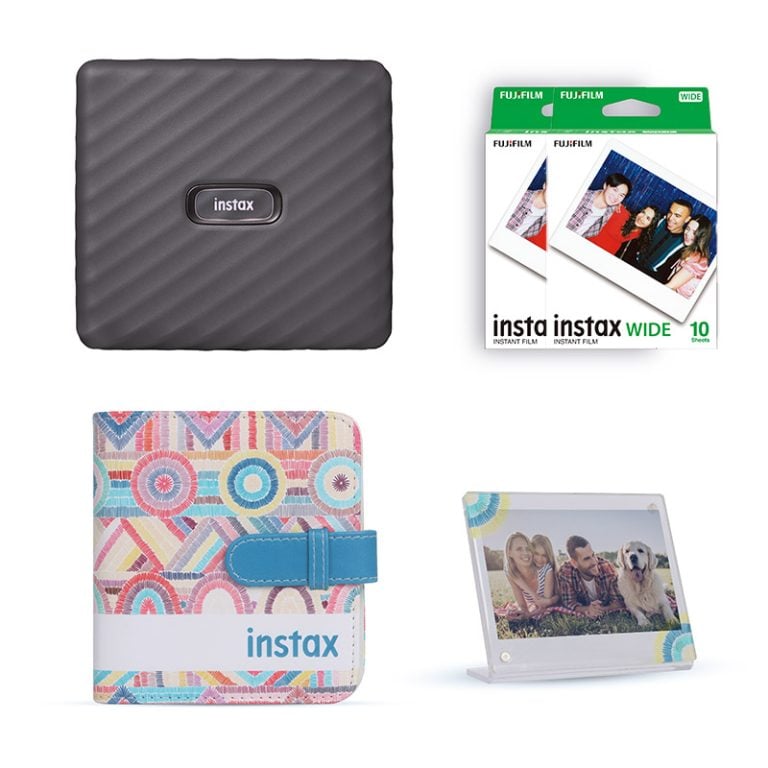 FUJIFILM Fujifilm Instax Wide Printer Kit Gray Camera Accessories