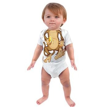 Just Add A Kid Just Add A Kid Romper One Piece Monkey Body Up To 12 Months T-shirts Rompers & Bibs