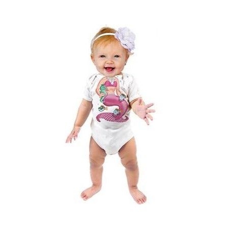 Just Add A Kid Just Add A Kid Romper One Piece Princess Snow Up To 12 Months T-shirts Rompers & Bibs