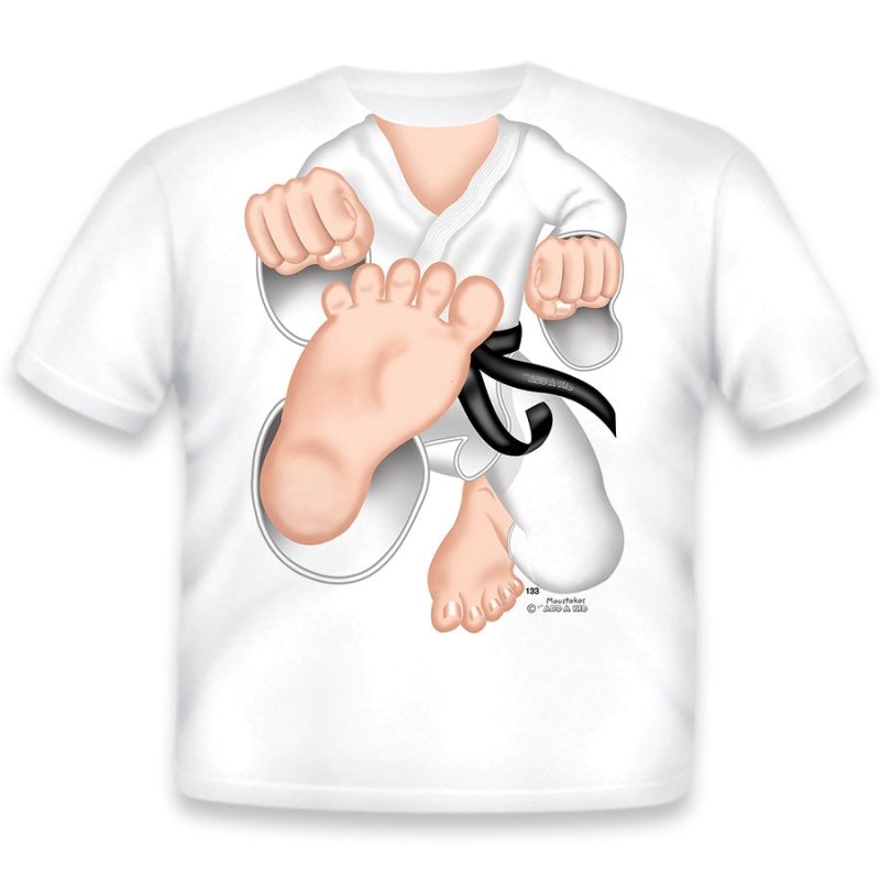 Just Add A Kid Just Add A Kid T Shirt Karate Youth Xs 4 5 Years T-shirts Rompers & Bibs