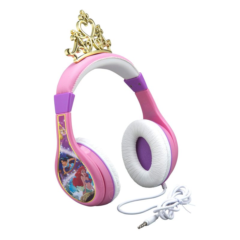 KIDDesigns Kiddesign Youth Headphones Disney Princess Wireless Earphones and headphone