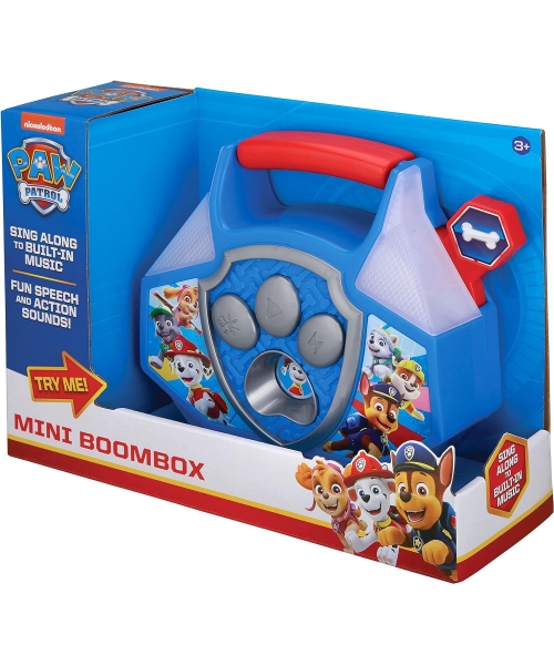 KIDDesigns Kiddesigns Mini Boombox Nickelodeon Paw Patrol Wireless Earphones and headphone