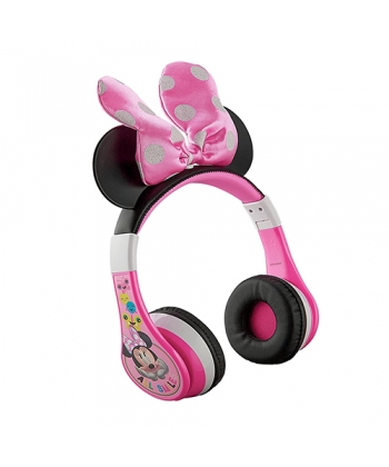 KIDDesigns Kiddesigns Minnie Mouse Kid Safe Wireless Bluetooth Kids H Wireless Earphones and headphone
