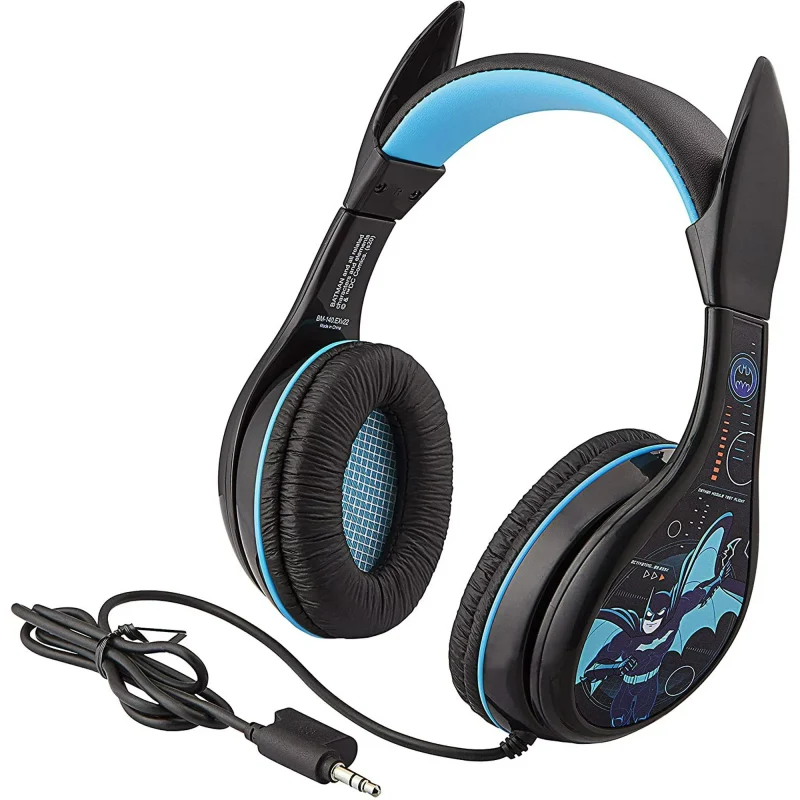 KIDDesigns Kiddesigns Youth Headphones With Share Port Batman Wireless Earphones and headphone
