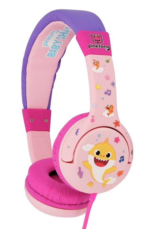 OTL Otl Onear Junior Headphone Pinkfong And Baby Shark Pink Wireless Earphones and headphone