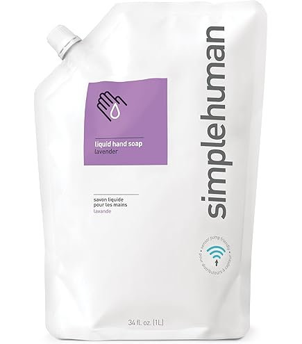 simplehuman SimpleHuman Foam Hand Soap Refill Pouch Lavender Soap Refills