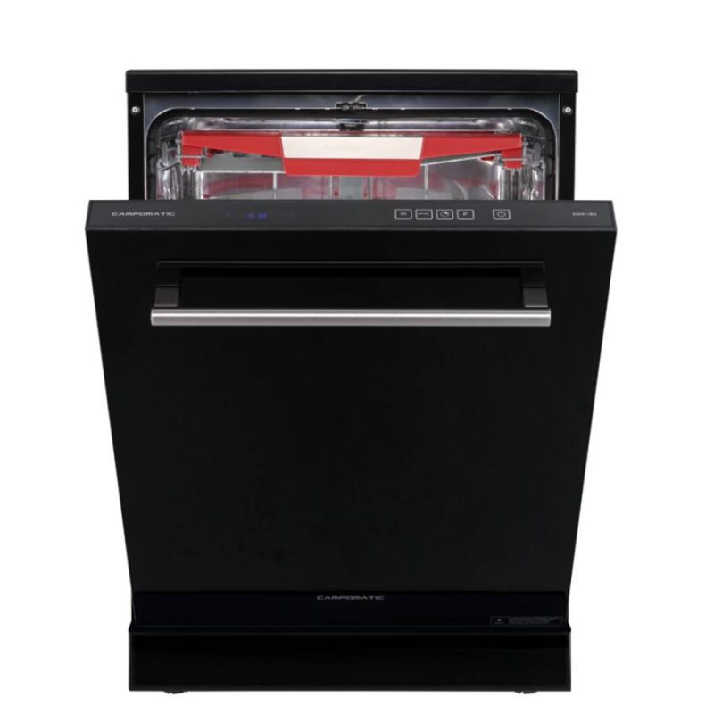 Campomatic Campomatic Dish-Washer 10 Prog 14 Setting Place Glossy Black Dishwashers