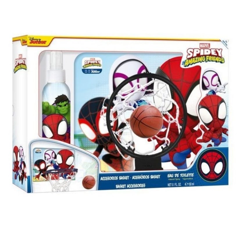 DISNEY Disney Marvel Spidey Gift Set -Eau de Toilette 150ml  Basket Accessory Kids Perfume