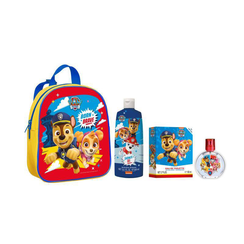 DISNEY Disney Paw Patrol Backpack Gift Set -Eau de Toilette 50ml  Shower Gel 300ml Kids Perfume