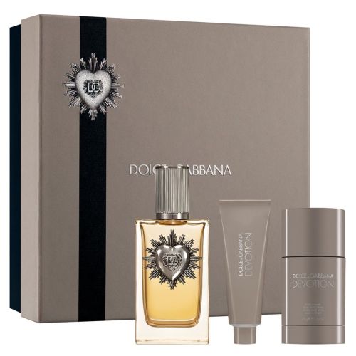 Dolce & Gabbana Dolce And Gabbana Devotion Pour Homme Gift Set -100ml EDP  50ml Shower Gel  Deodorant Stick Men