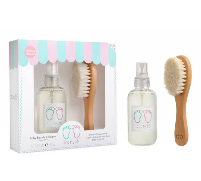 DISNEY Eau My BB Gift Set -Eau de Cologne 150ml  Baby Hairbrush Kids Perfume