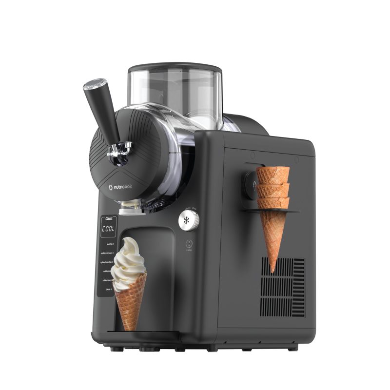 Nutricook Nutricook Frost Ice Cream Maker Black NC-FRS330BG | 1.8L 6 Preset Modes Ice Maker