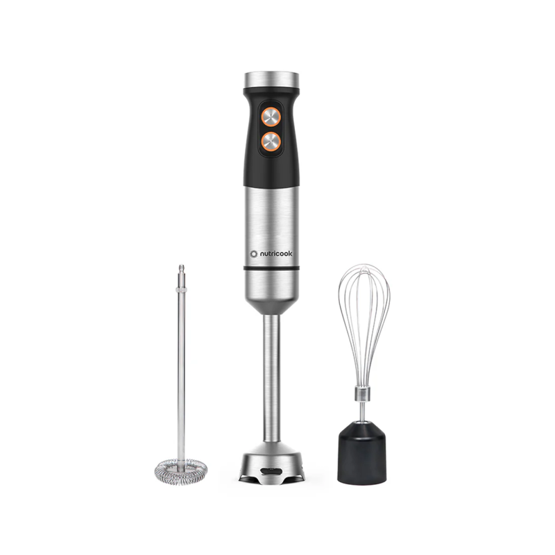 Nutricook Nutricook Handi Immersion Blender NC-HB100 | Stainless Steel Shaft and Blade Blenders