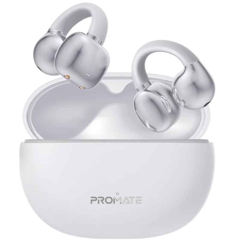 Promate Promate  Audiofit Open Ear Clip On Tws Earbuds-Intellitouch Wireless Earphones and headphone