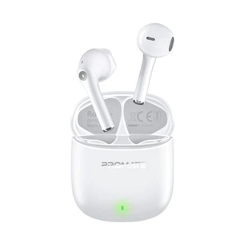 Promate Promate  High-D Enc Tws Wireless Earbuds With Intellitouch Wh Wireless Earphones and headphone