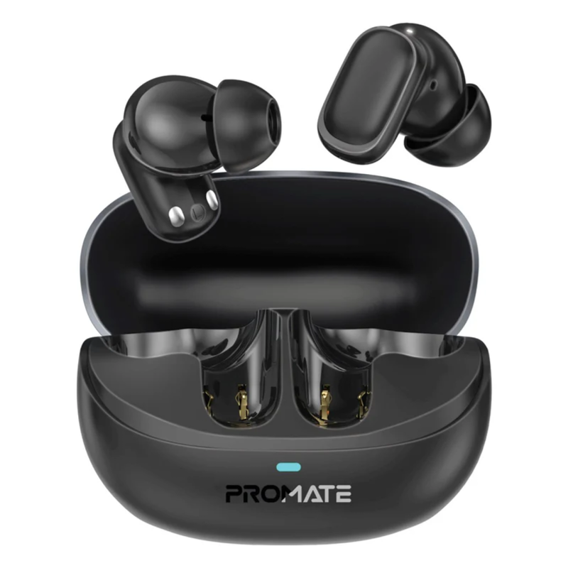 Promate Promate High-Definition Tws Earbuds With Intellitouch - Black Wireless Earphones and headphone