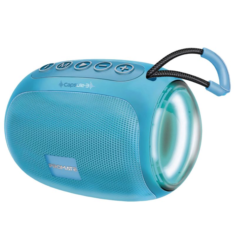 Promate Promate  Lumiflux High-Definition Wireless Speaker - Blue Speakers
