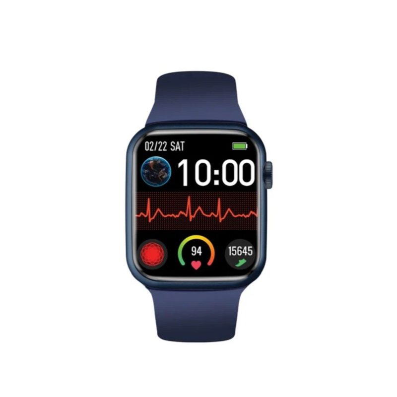 Promate Promate The Xwatch-B19 Also Features A Heart Rate Sensor - Blue Smart Watches