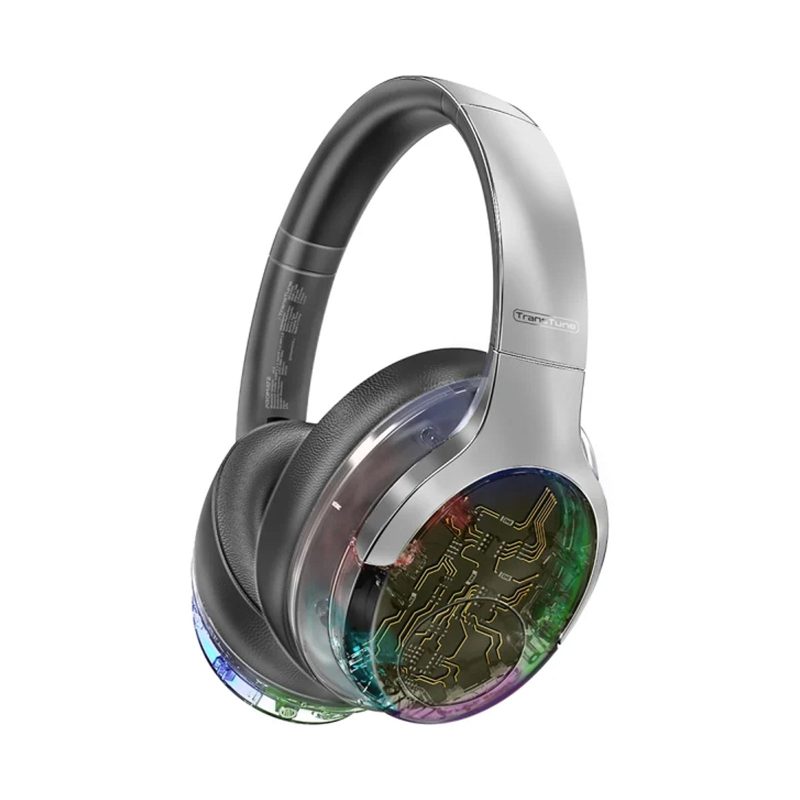 Promate Promate  Wireless Headphones With Rgb LightsAndNoise-Cancelling Wireless Earphones and headphone