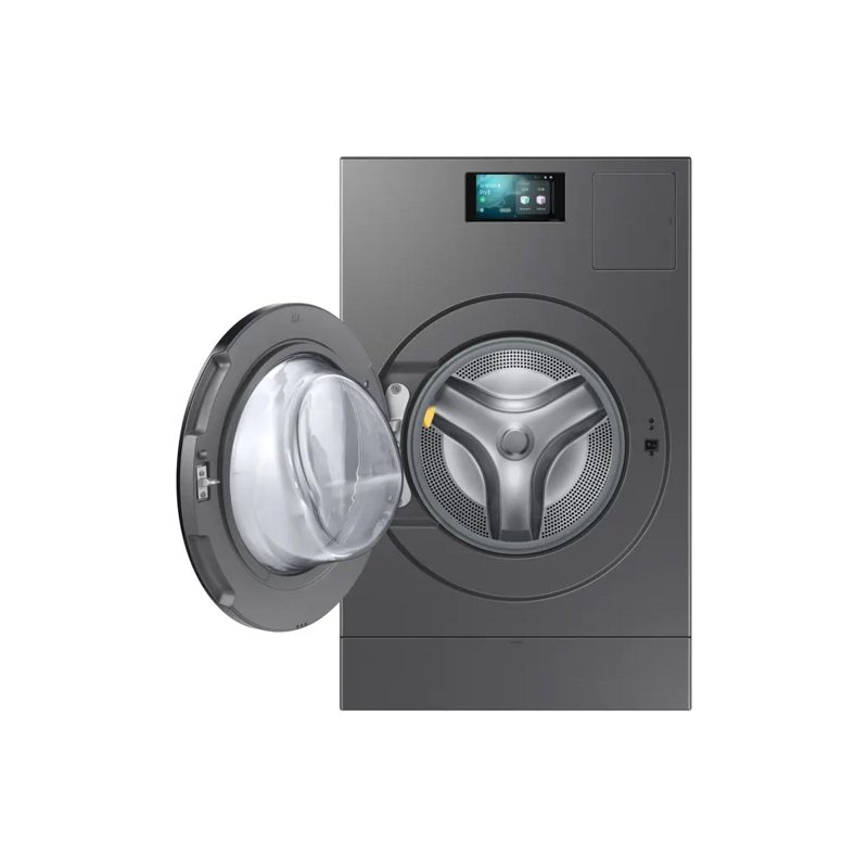 Samsung Samsung Washer Dryer Combo 26kg/15kg Front Load Gray | AI Opti Wash Heat Pump Washer & Fryers