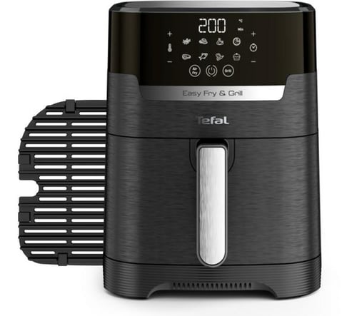 Tefal Tefal EasyFry 2-in-1 Precision Air Fryer & Grill EY505827 – Black Air Fryers