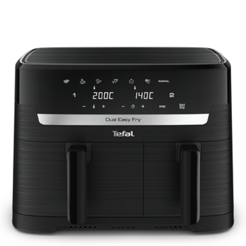 Tefal Tefal Dual Easy Fry EY901N40 – Dual-Drawer 8.3L Air Fryer Air Fryers