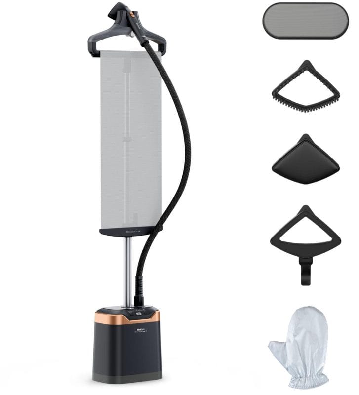 Tefal Tefal Garment Steamer Pro Style Care IT8480E1 Black Steam Irons