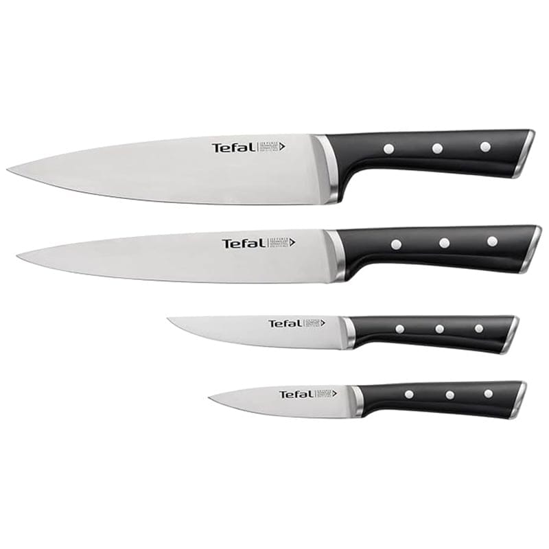 Tefal Tefal Ice Force Stainless Steel Knife Set 4 pcs: 9 / 12 / 15 / 20 cm Knife