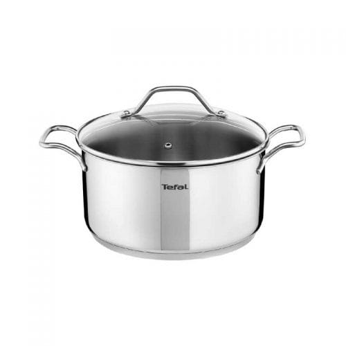 Tefal Tefal Intuition XL Stainless Steel Cooking Pot – 26cm | 6.5L with Lid Pots & Pans Sets