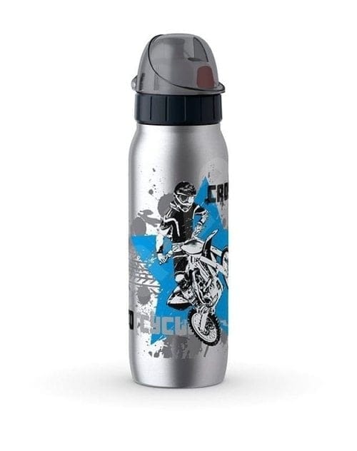 Tefal Tefal Iso2Go Insulated Steel Motocross Flask – 0.5L | Kids Thermos Bottle Kitchen Organization