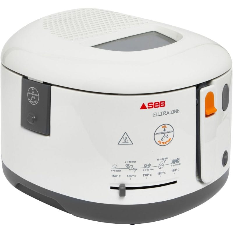 Tefal Tefal Filtra One Deep Fryer FF162100 – White | Oil Filtration System Air Fryers