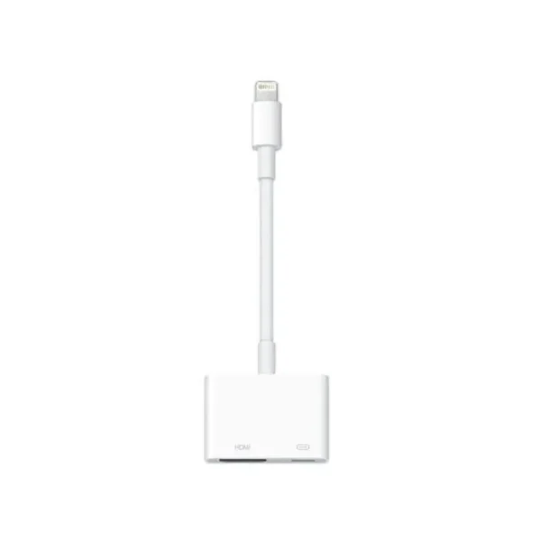 Apple Apple Lightning Digital AV Adapter | Mirror iPhone iPad to HDTV Apple Adapters & Connectors