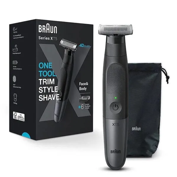 Braun Braun Wet & Dry All In Onetool With 6 Attachments And Travel Trimmers & Shavers