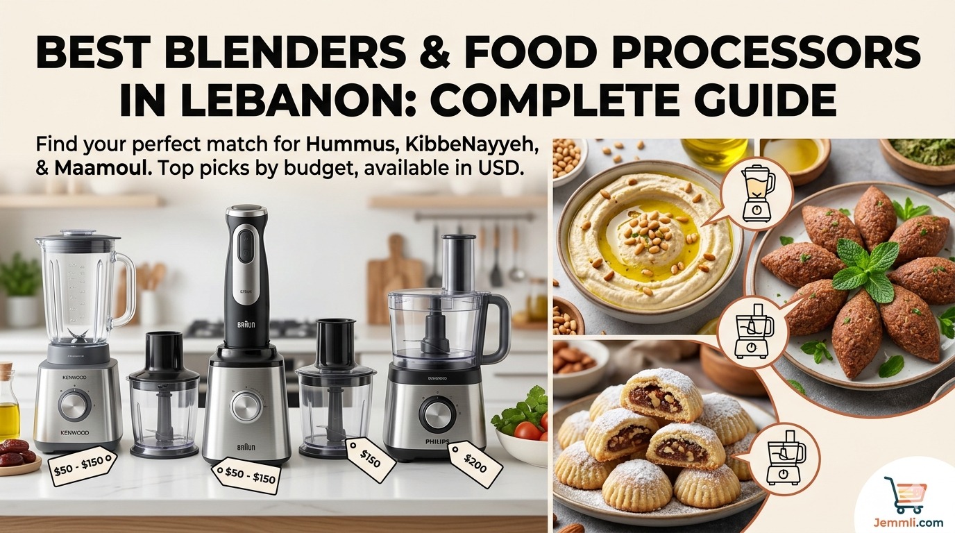 Best Blenders & Food Processors in Lebanon: Complete Guide