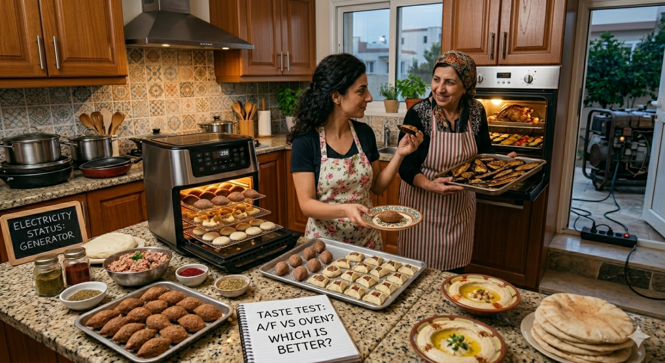 Air Fryer vs. Oven: Which Is Better for Lebanese Households?